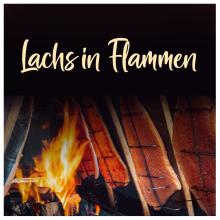 Lachs in Flammen