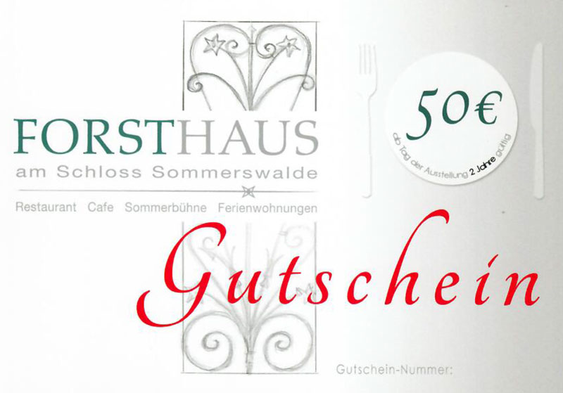 Gutschein 50 €